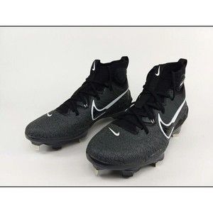 Nike Alpha Huarache NXT Sz 9.5 Men's NEW Black Metal Baseball Cleats DJ6517-010